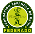 sello de la Federación española de Reiki